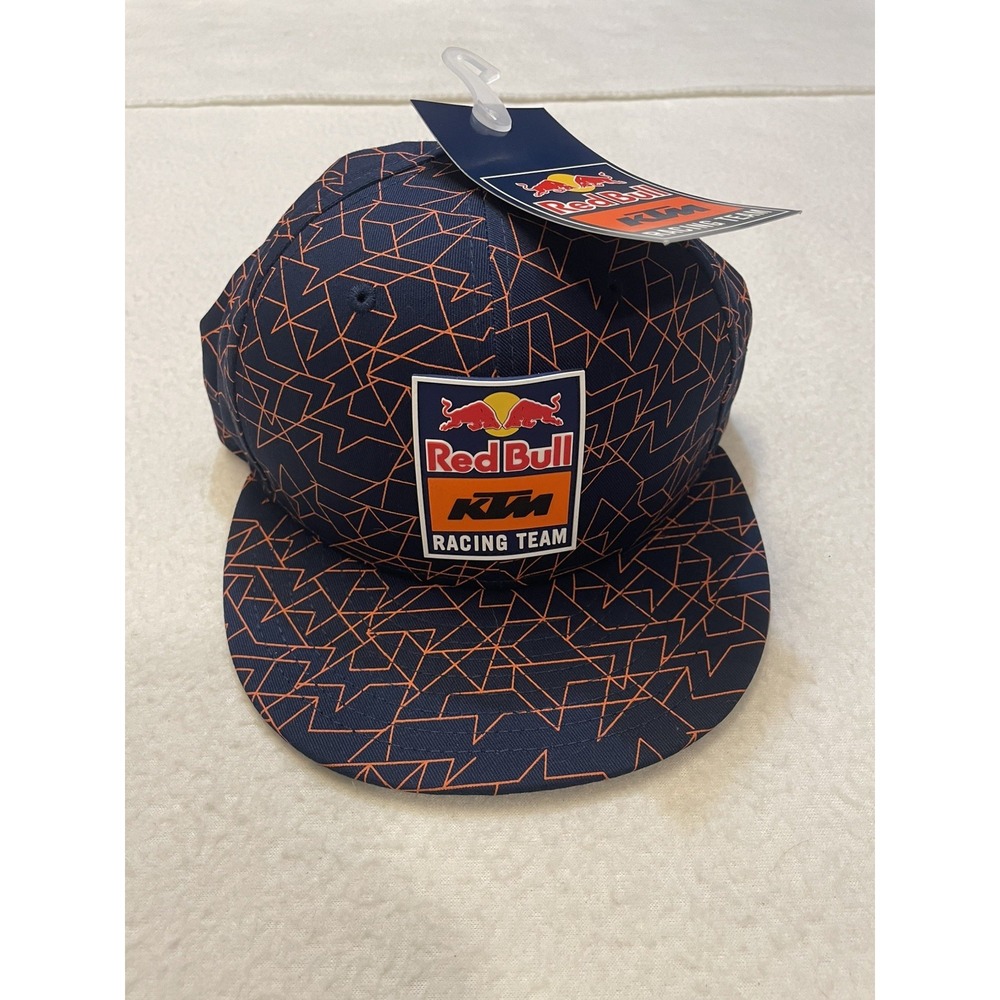 Red Bull KTM Racing Team Snapback Hat Cap Black New Era 9Fifty NWT